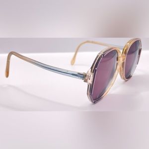 Vintage Pathway Jasmine Gray Oval Sunglasses Frames Only